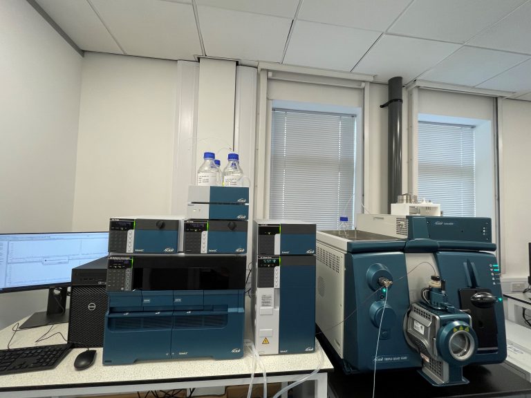 Exion UHPLC with 6500+ tandem Mass Spectrometer